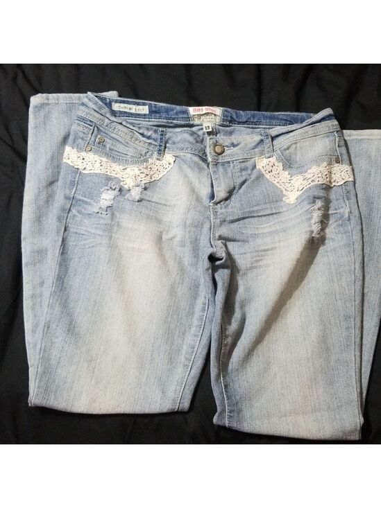 Hot Kiss Denim - Embellished jeans